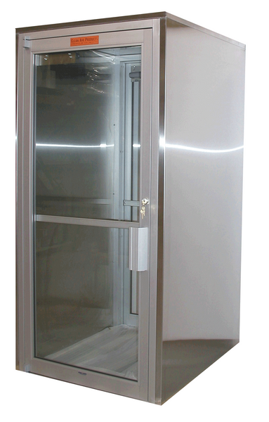 Cart Pass Throughs; Stainless Steel, 39¾"Wx85"Hx46D, Mechanical Interlock, Mounting Trim Kit, CAP-18FMD-SST-39Wx85Hx46D
