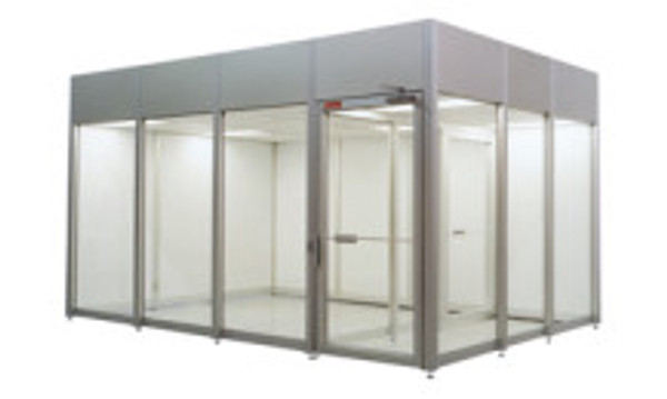 Hardwall Modular Cleanrooms; Acrylic Walls, 16x16x8H, For CAP 591, Filters Sold Separately