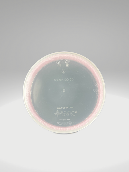 Wafer Jars:. Natural Polypropylene, Fits 6" (150mm) Wafers, 0.20mm High, Liner, Snap-on Lid, Sold in Pack of 10, RT-eWB0033-ASSY-2-L