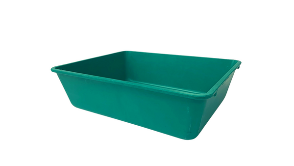 DISCONTINUED Nest Only Containers, Fiberglass Reinforced Polyester, Autoclavable, 11.9"L x 8.8"W x 4.1"H, 10/Case, Price Per Case, LB-NO118-4