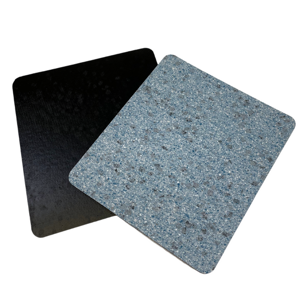 Cleanroom ESD Mouse Pad: Blue Vinyl, 8" x 9" DA-U212MP