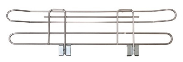 Ledges for Wire Shelves: Stainless Steel, Mfg. Eagle, 18"x 4"H, EA-L18-4S