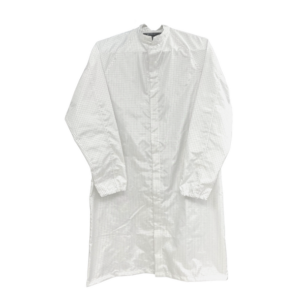Nomex ARC Flash Frock: ARC Value 5.2, Fire Resistant, Cleanroom, ESD, Natural Color, FI-CFRENX-96NT