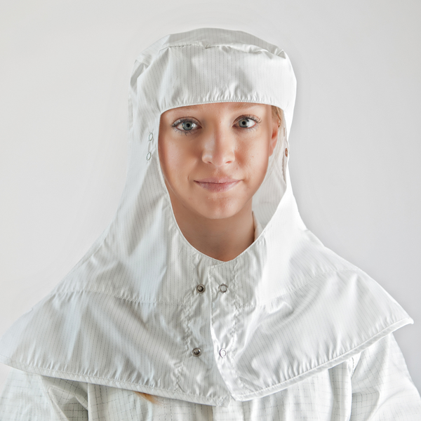 ARC Flash Hoods: ARC Value 5.2, Nomex, Cleanroom ESD, Natural Color, FI-CHMNXF-96NT