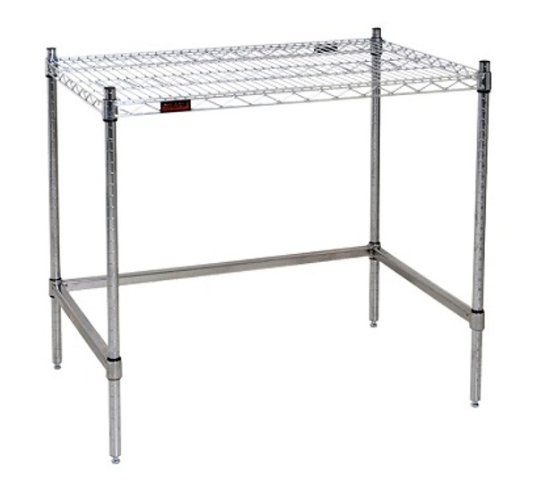 Chrome Tables:. Economy Chrome Wire Top &amp; Chrome Base, EA-WSC-C