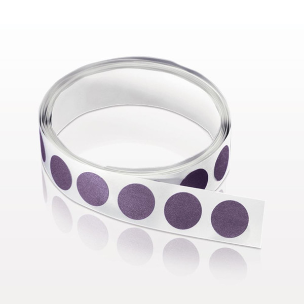 ETO Sterilization Indicator Dots, Ethylene Oxide Exposure, Purple to Green, QS-13122
