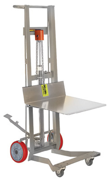 Stainless Steel Pedalifts:;Hydraulic, 750 lb Capacity, Platform: 22"x 22",  WE-260186