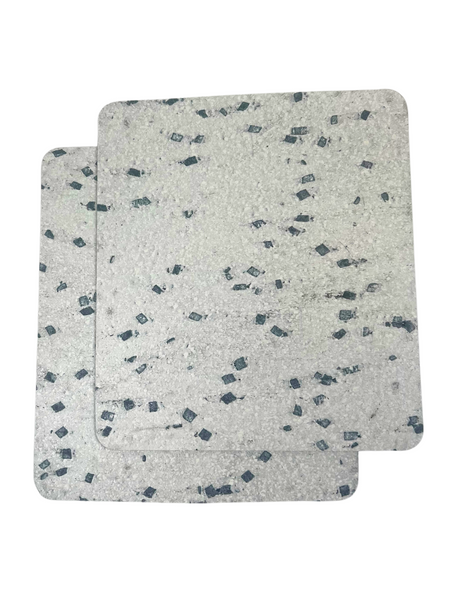 Cleanroom ESD Mouse Pad: White Vinyl, 8" x 9" DA-U212MP-WH