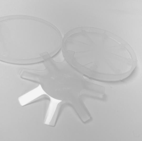 3" (76mm) Coin Wafer Shippers for Cleanroom